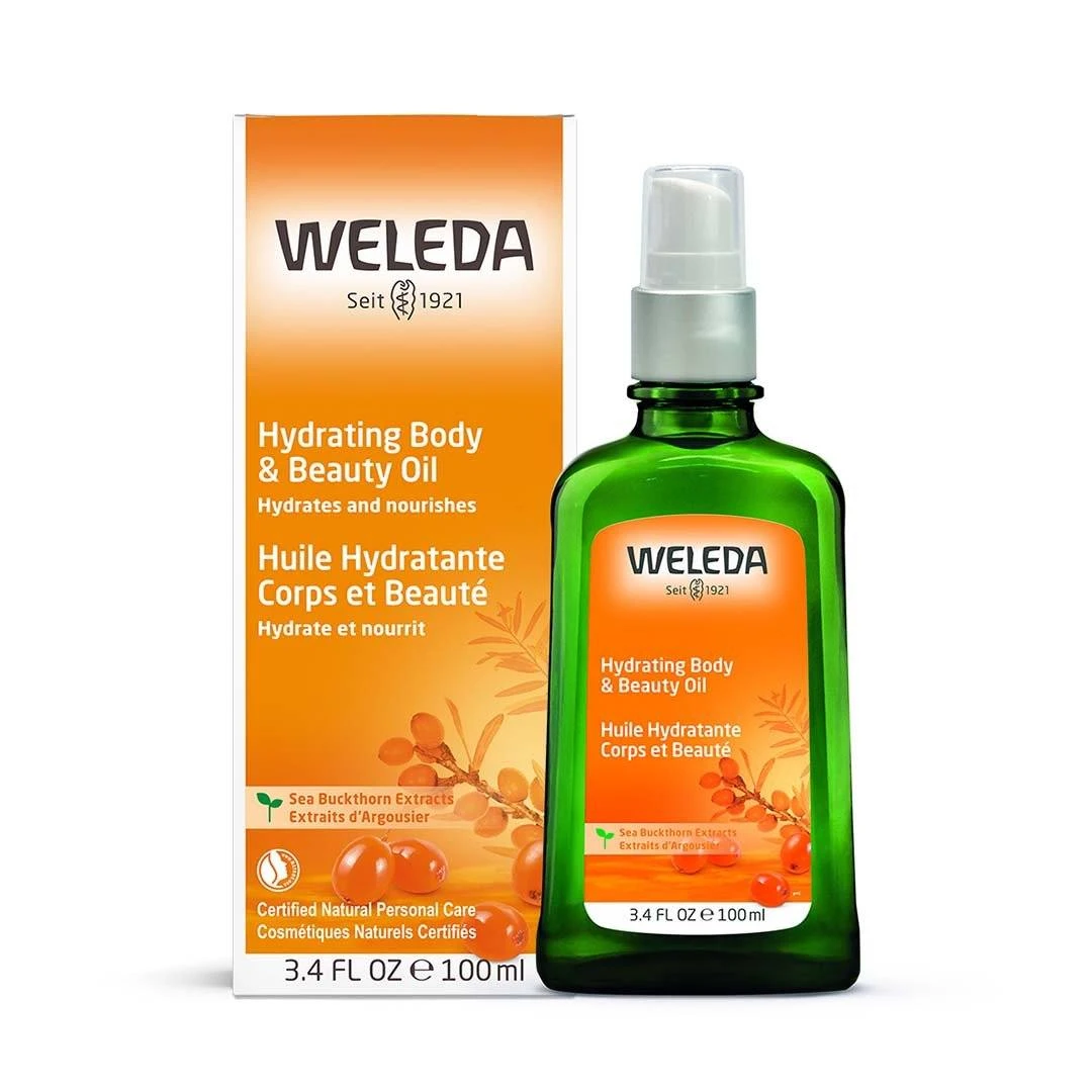 Weleda Sea Buckthorn Hydrating Body + Beauty Oil - Image 2